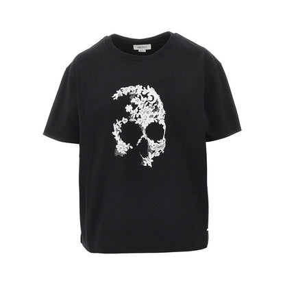 ALEXANDER MCQUEEN 38 lace skull t-shirt