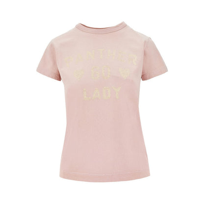 VALENTINO S panther lady print t-shirt