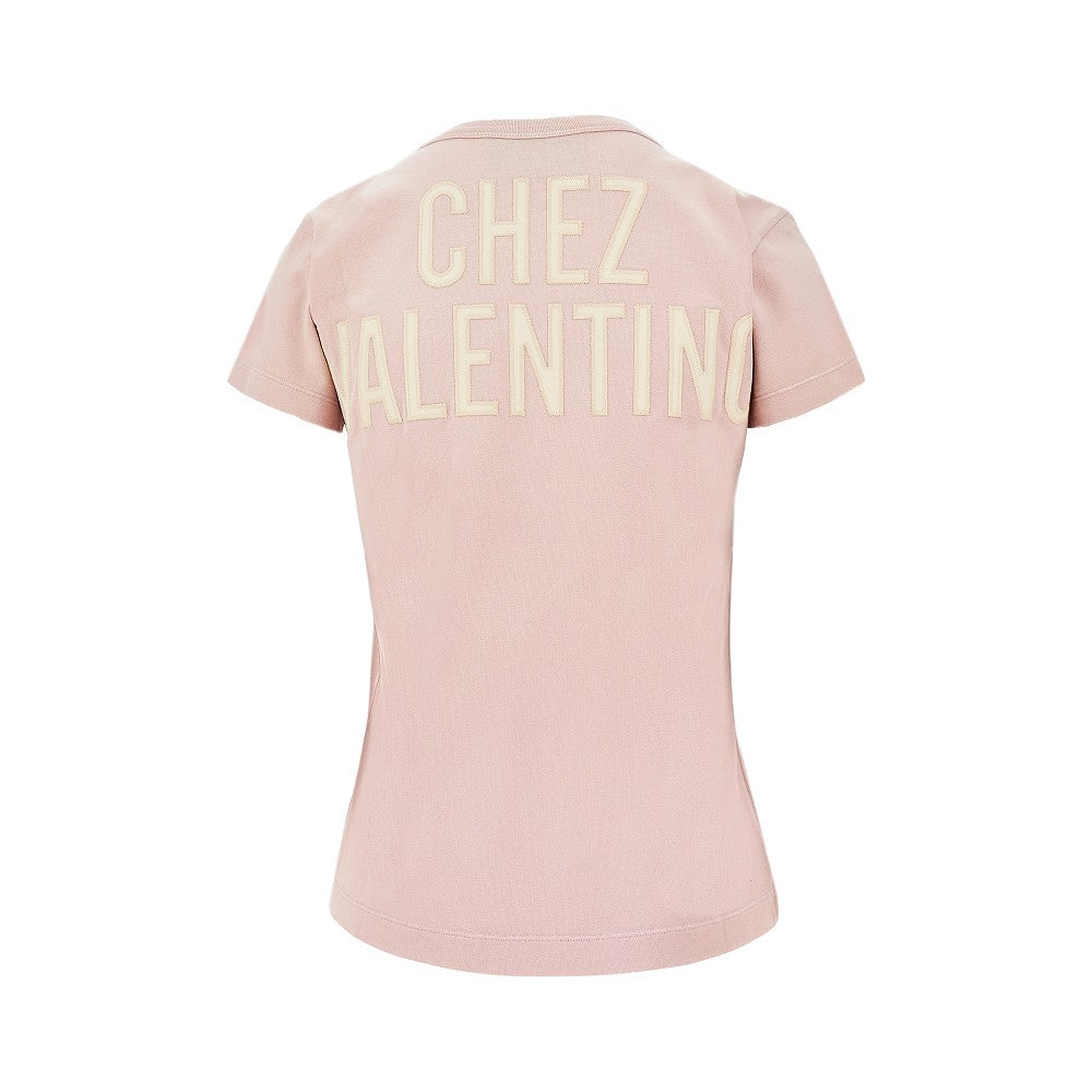 VALENTINO S panther lady print t-shirt