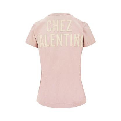 VALENTINO S panther lady print t-shirt