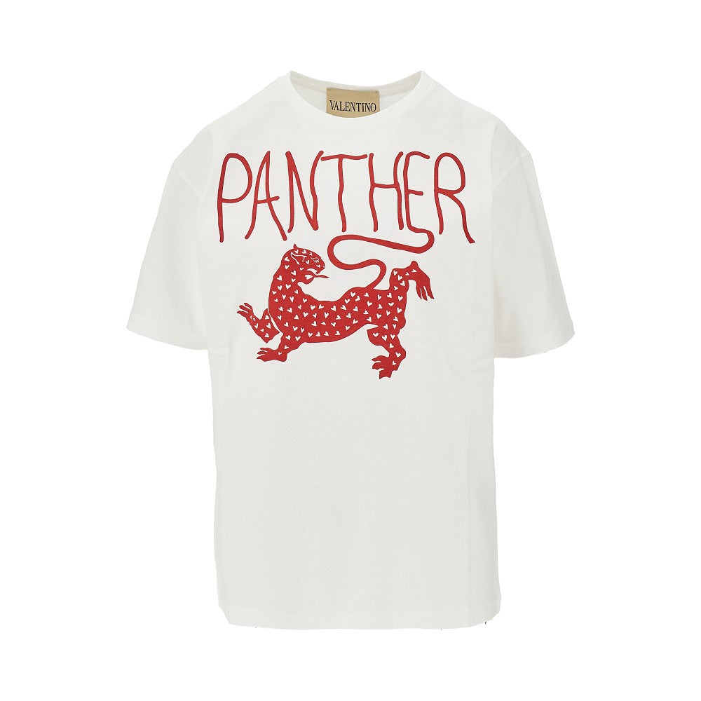 VALENTINO XS panther print t-shirt