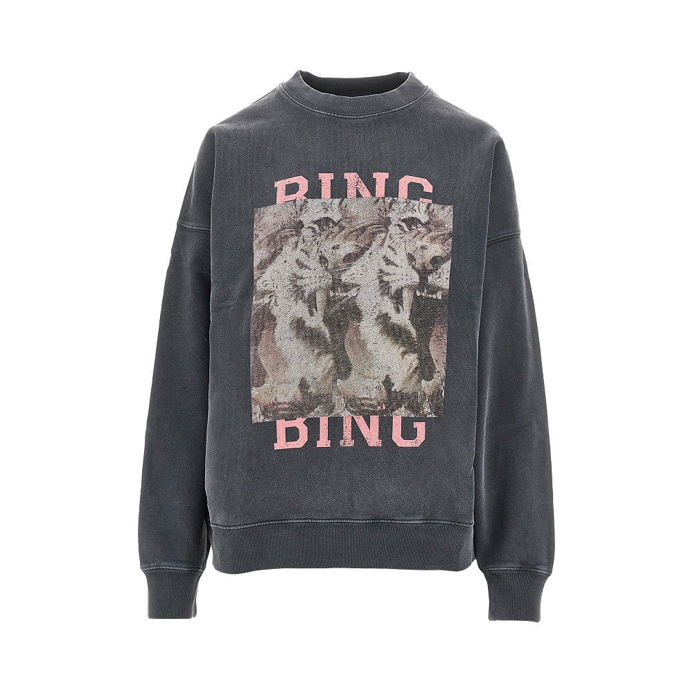 tiger bing print miles sweatshirt