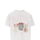 GANNI XS animals print t-shirt