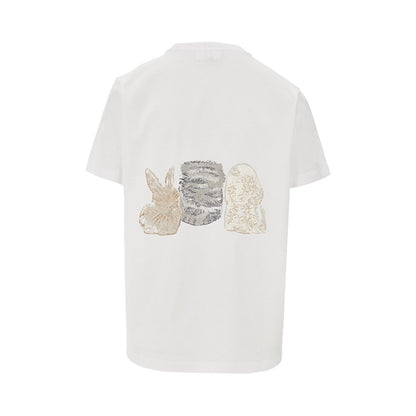 GANNI XS animals print t-shirt