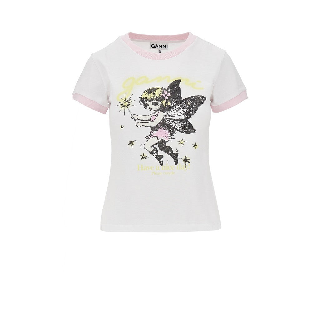 cotton t-shirt with print