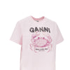 jersey t-shirt with crab print