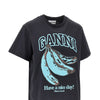 jersey t-shirt with banana print