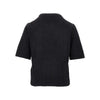 wool-blend knitted top