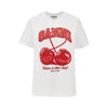 cotton t-shirt with cherry print