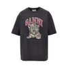cotton t-shirt with tiger print
