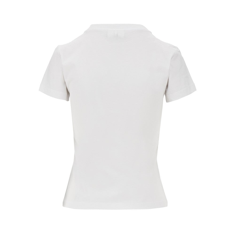 jersey t-shirt with tiger print