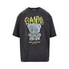 forest teddy print relaxed fit t-shirt
