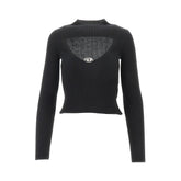 DIESEL XS olina knitted top