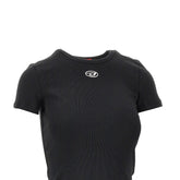 DIESEL XS t-ele-long-d ribbed t-shirt