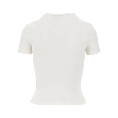 DIESEL XS t-ele-long-d ribbed t-shirt