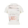 marsy ribbed cotton t-shirt
