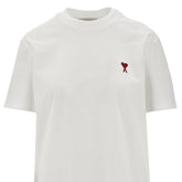 AMI S ami de coeur embroidery t-shirt