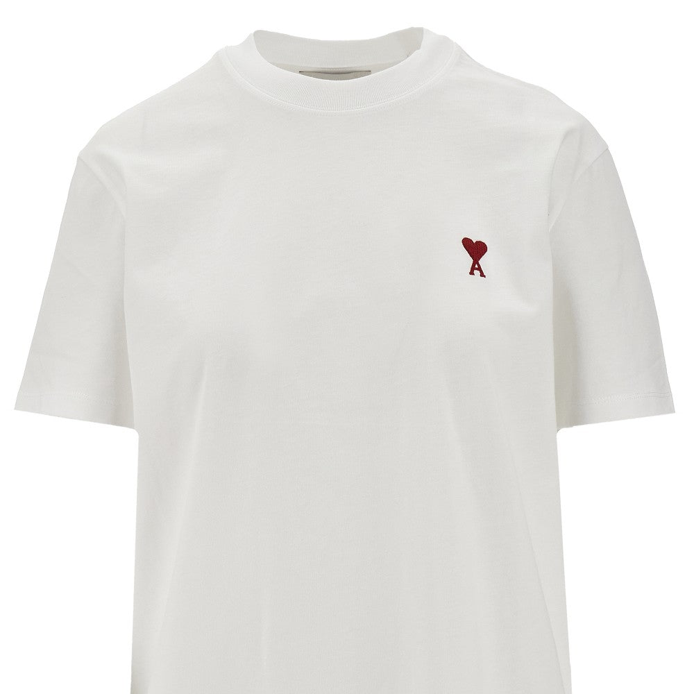 AMI S ami de coeur embroidery t-shirt