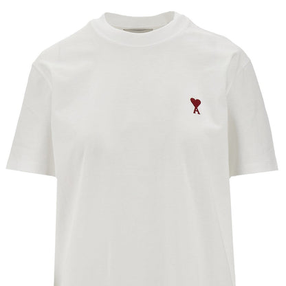 AMI S ami de coeur embroidery t-shirt