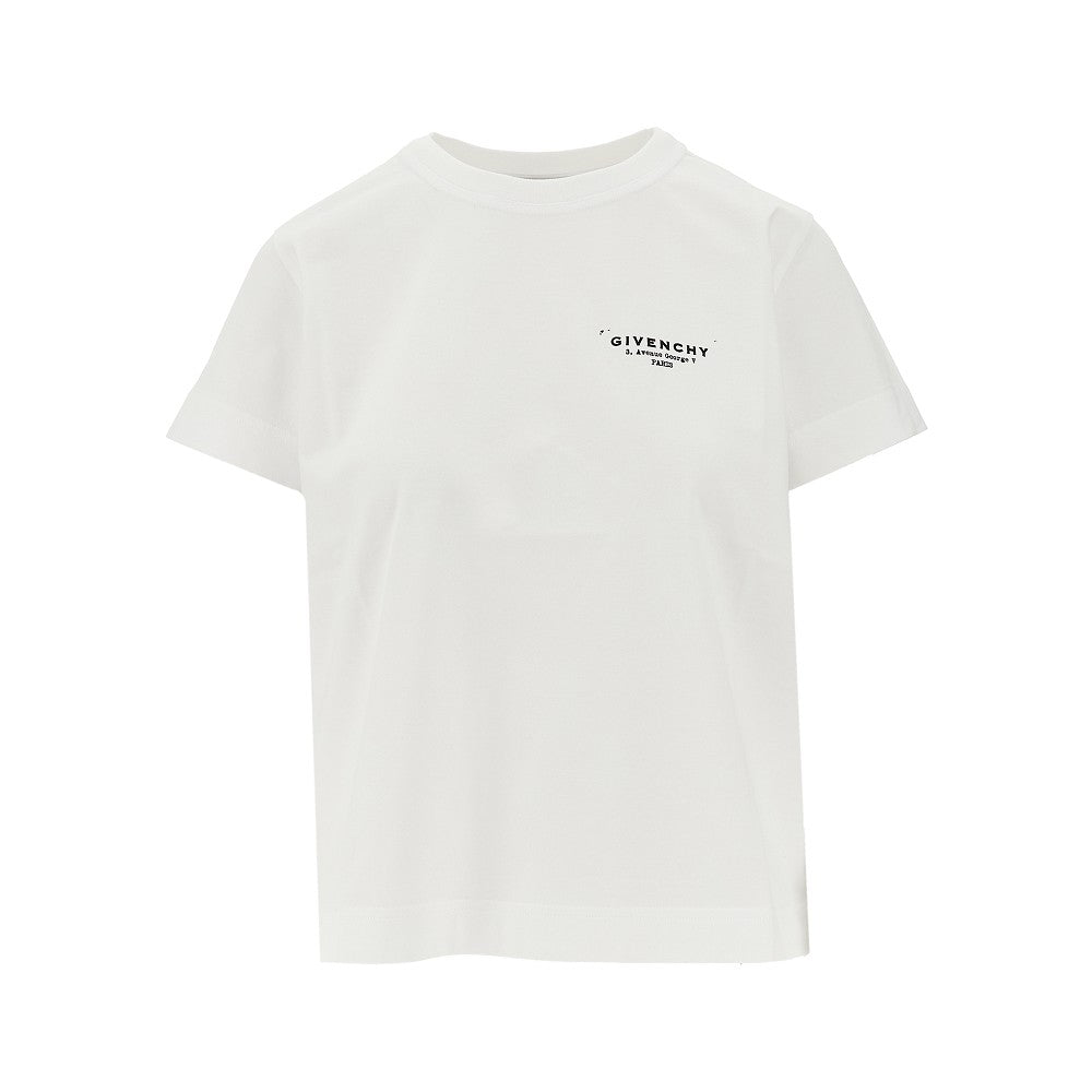 GIVENCHY XS givenchy stamp print t-shirt