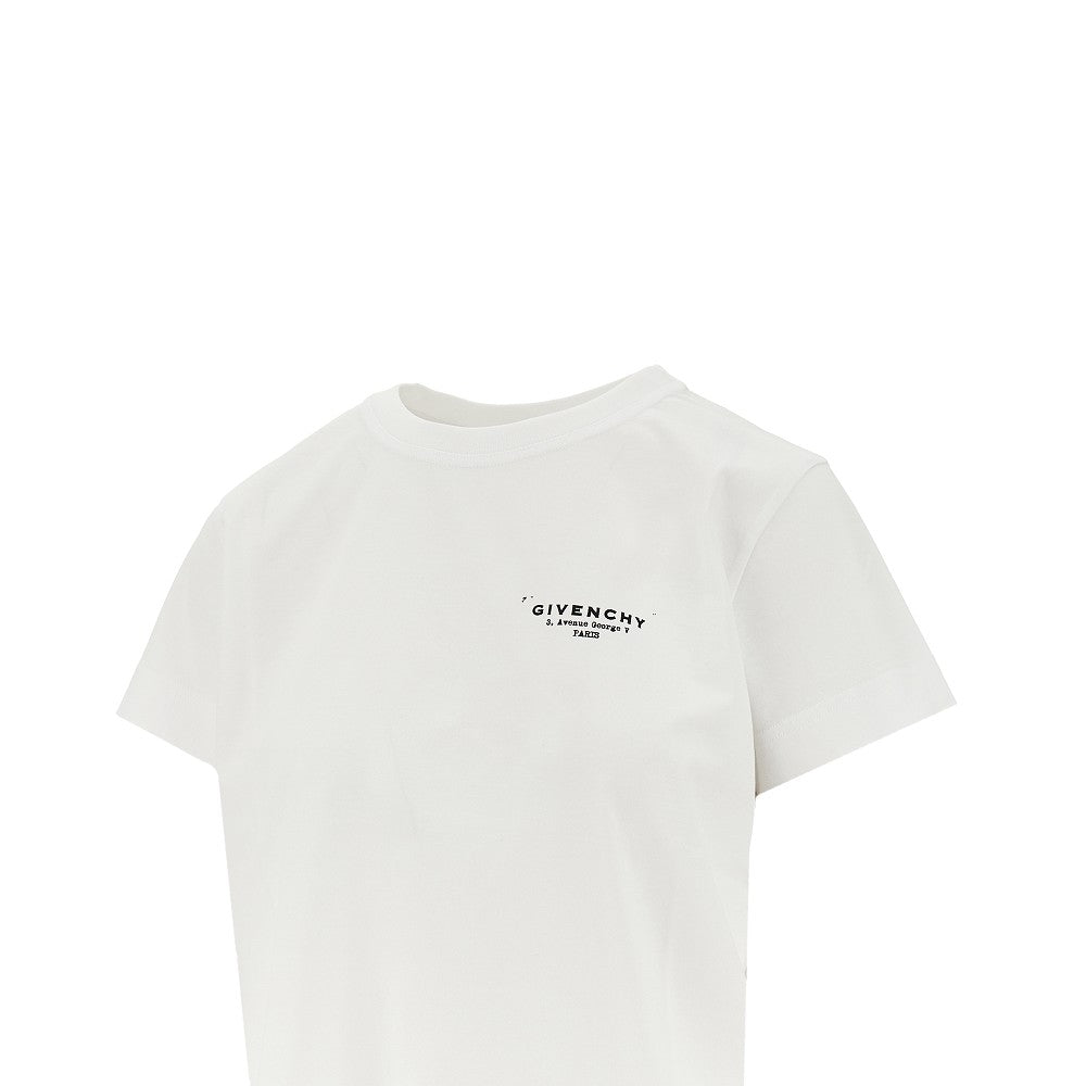 GIVENCHY XS givenchy stamp print t-shirt