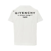 GIVENCHY XS givenchy stamp print t-shirt