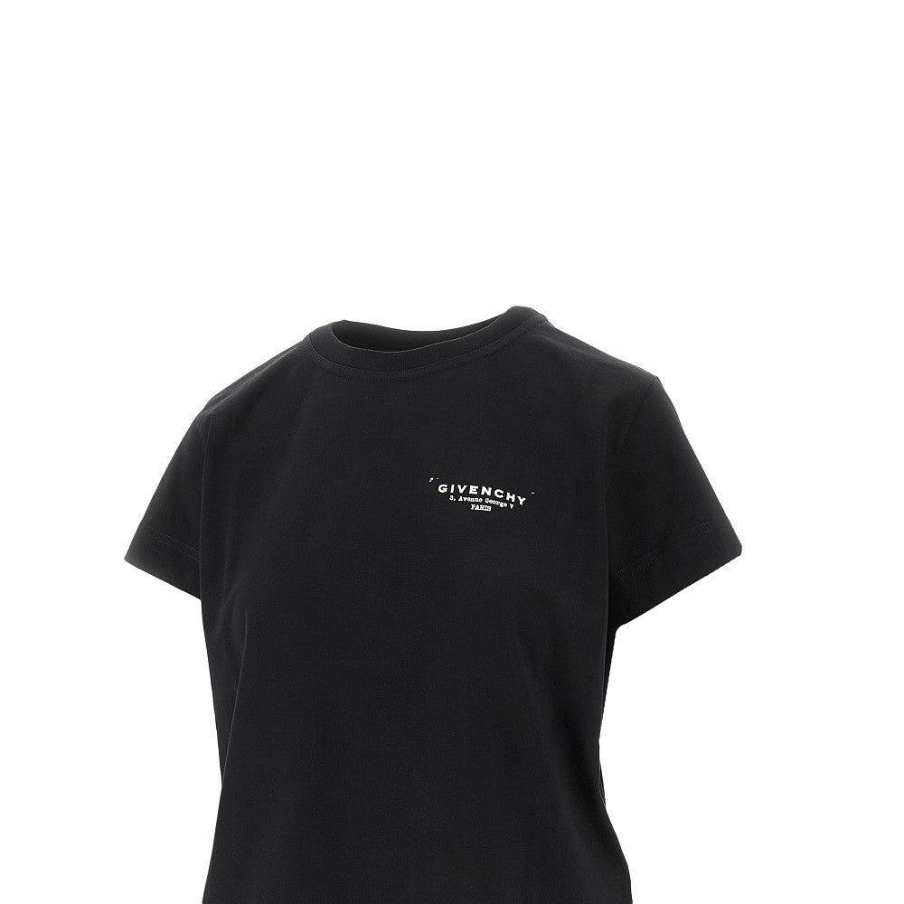 GIVENCHY XS givenchy stamp print t-shirt