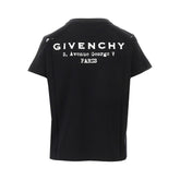 GIVENCHY XS givenchy stamp print t-shirt
