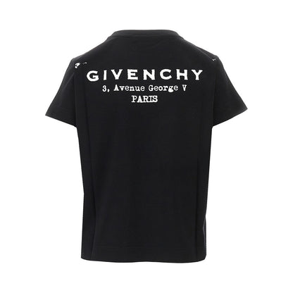 GIVENCHY XS givenchy stamp print t-shirt