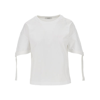jersey t-shirt with logo embroidery