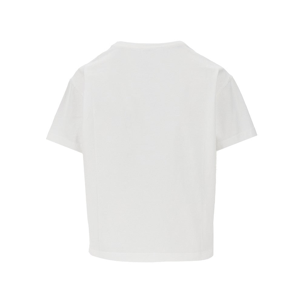 logo print short t-shirt