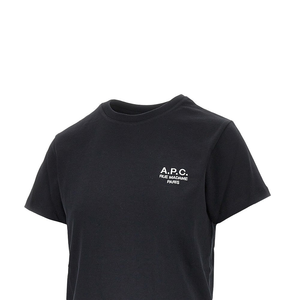 A.P.C. XS jersey t-shirt with logo embroidery