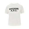 madame a.p.c. crop t-shirt
