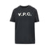 A.P.C. XS flocked logo t-shirt
