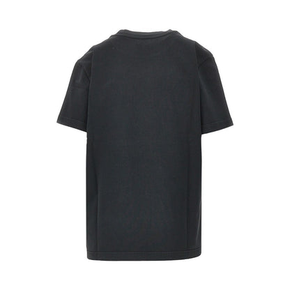 A.P.C. XS flocked logo t-shirt