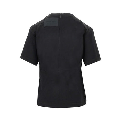 PHOEBE PHILO 38 stretch silk graphic t-shirt