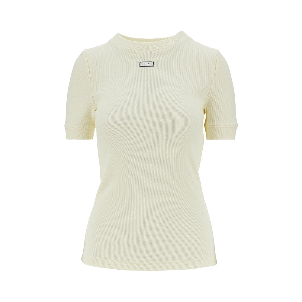 ENTIRE STUDIOS L lounge ribbed t-shirt