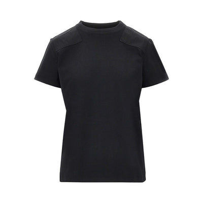 cotton and lyocell t-shirt with patch