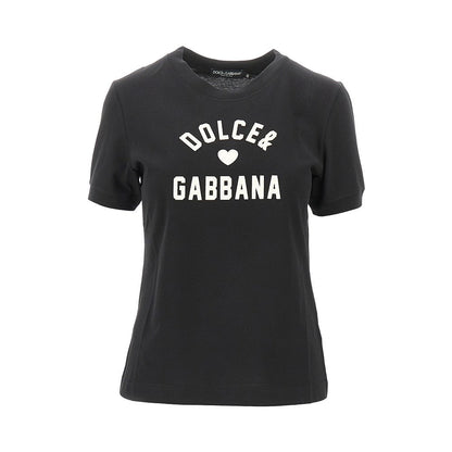 DOLCE&amp;GABBANA 40 logo patch t-shirt