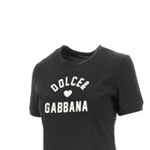 DOLCE&GABBANA 40 logo patch t-shirt