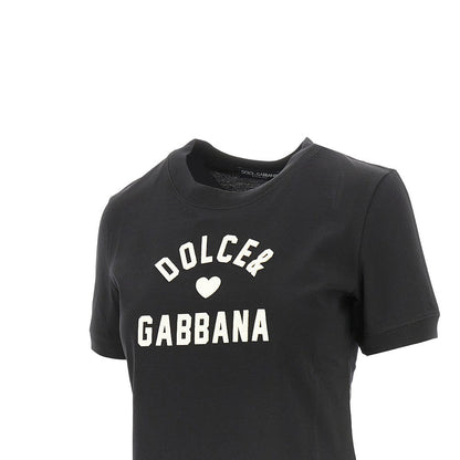 DOLCE&amp;GABBANA 40 logo patch t-shirt