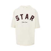 GOLDEN GOOSE XS cotton t-shirt with rhinestone