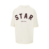 cotton t-shirt with rhinestone