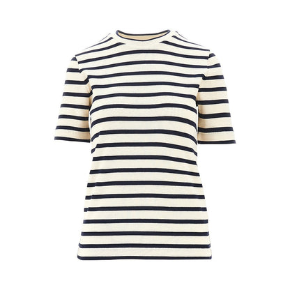 JIL SANDER XS striped cotton t-shirt