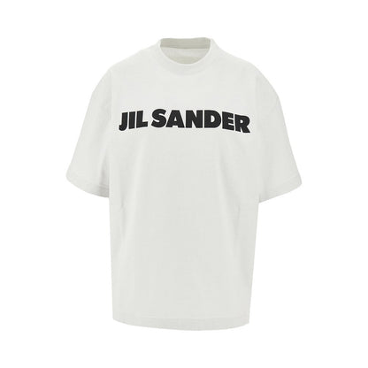 JIL SANDER S logo print oversized t-shirt