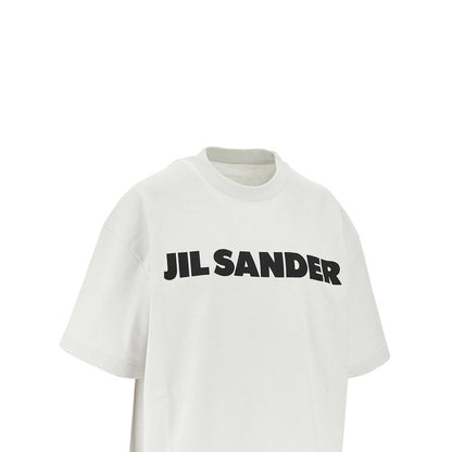 JIL SANDER S logo print oversized t-shirt