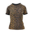 ADIDAS ORIGINALS S leopard-motif jersey t-shirt