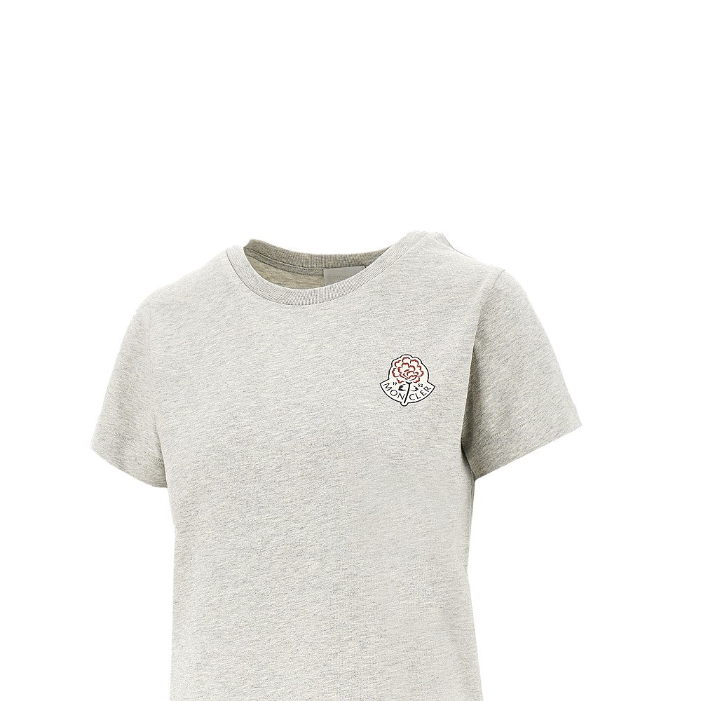 MONCLER XS logo print t-shirt