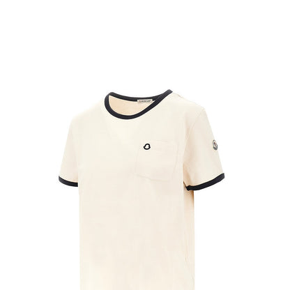 MONCLER XS chest patch pocket t-shirt