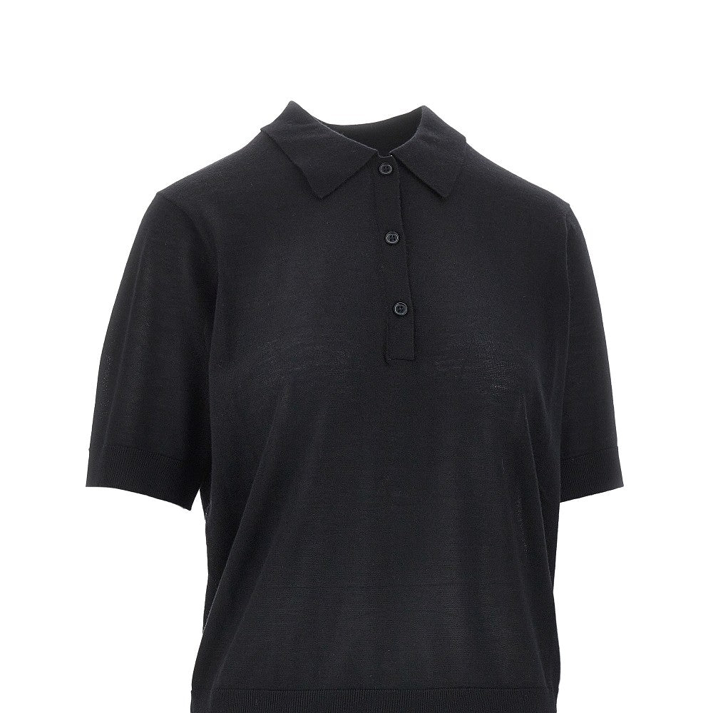 LOULOU DE SAISON L migo cashmere polo shirt